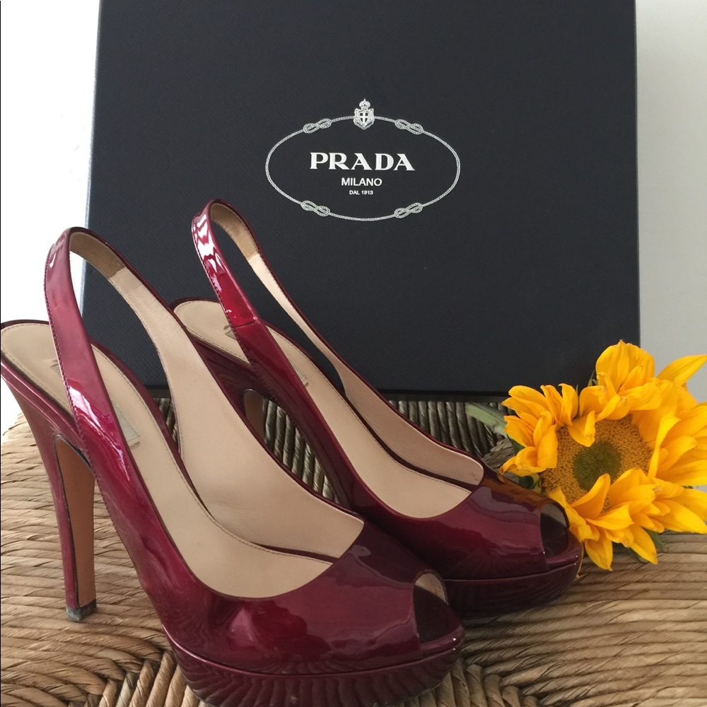 Prada Shoes with box.