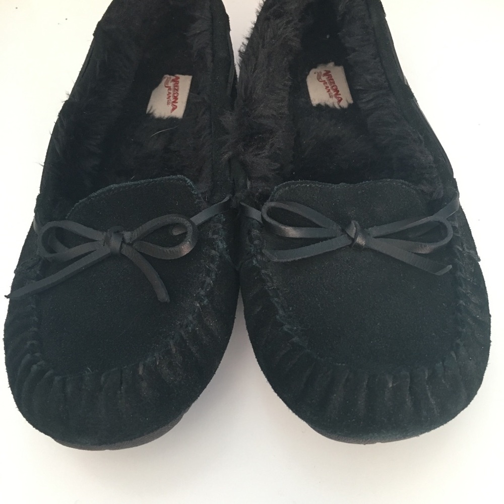 Arizona black moccasins