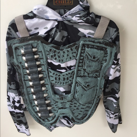 Snow Commando Boys Halloween Costume 4-6 No Mask - Picture 2 of 6