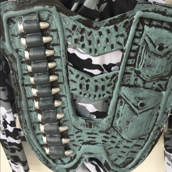 Snow Commando Boys Halloween Costume 4-6 No Mask - Picture 3 of 6