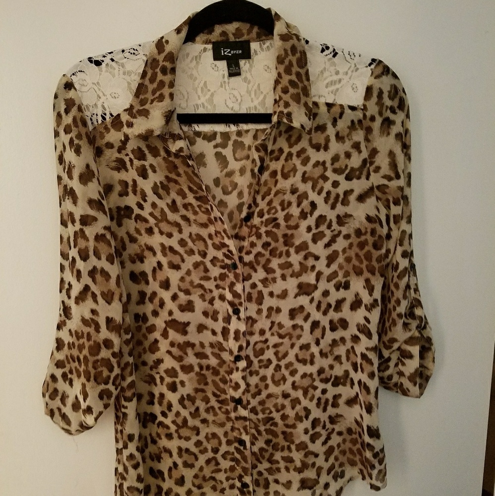 Leopard blouse