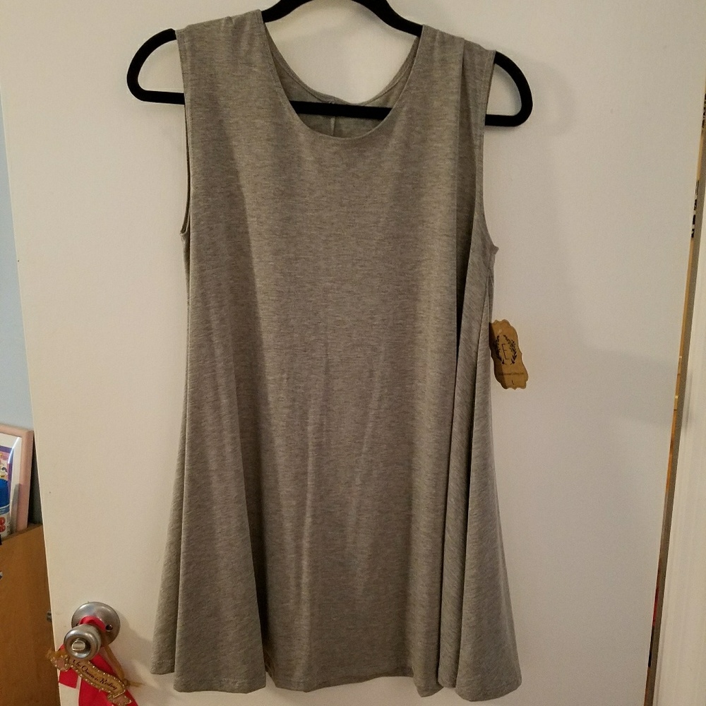 Gray dress
