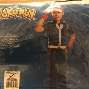 Ash Pokemon trainer costume