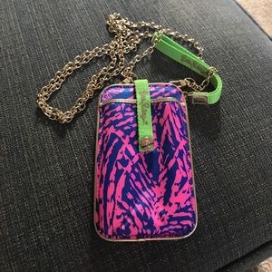 Lilly Pulitzer wallet/ Phone holder