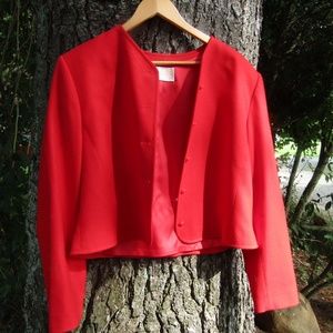 Pendleton--- Red Virgin Wool Coat