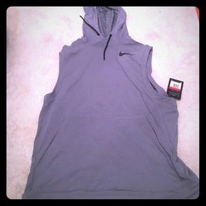Nike sleeveless hoodie