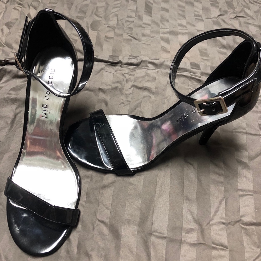 Black Madden Girl Heels