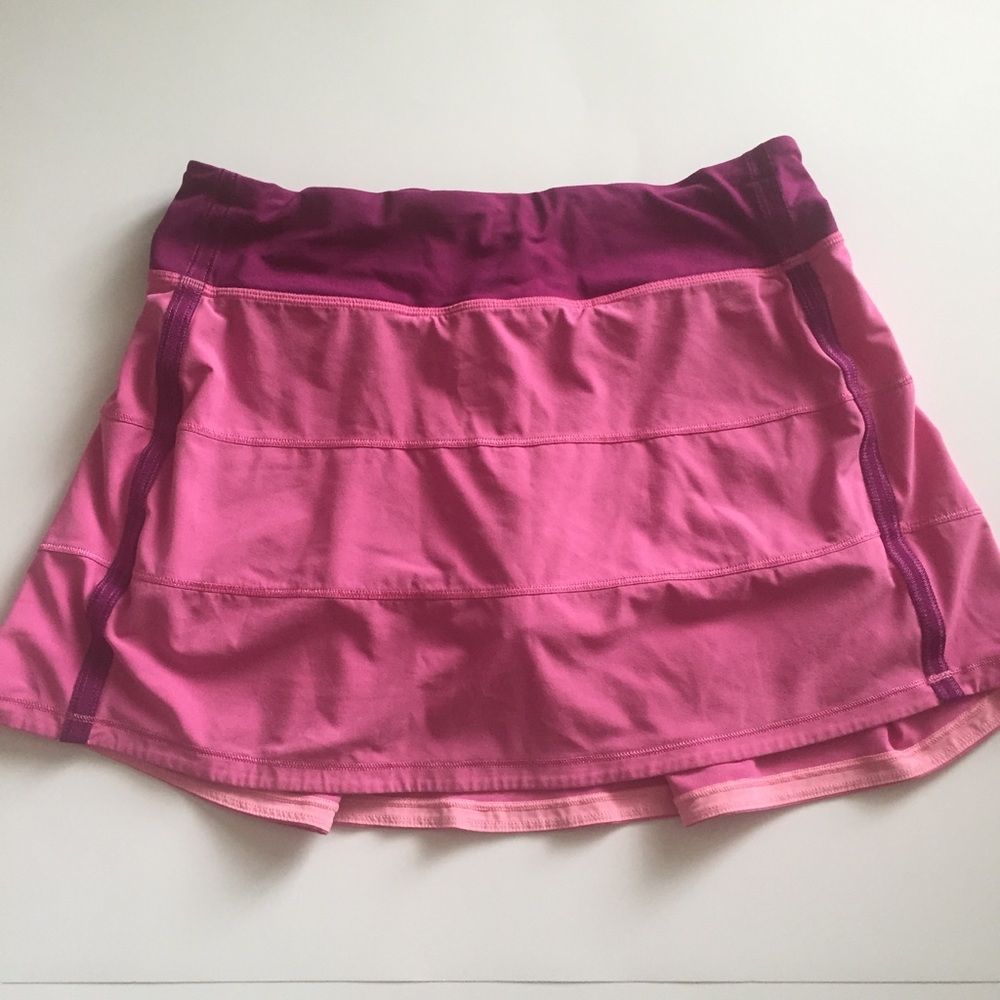 Euc lululemon running skirt