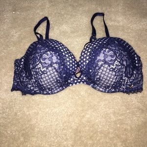 Blue lace Victoria's Secret bra