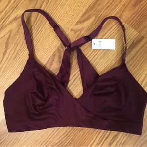 Maroon Sunnie Bralette with Tags