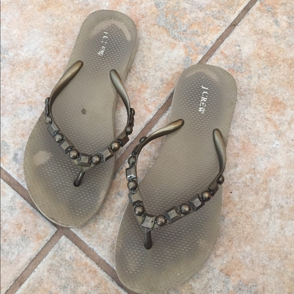 J crew flip flops