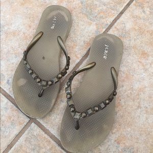 J crew flip flops