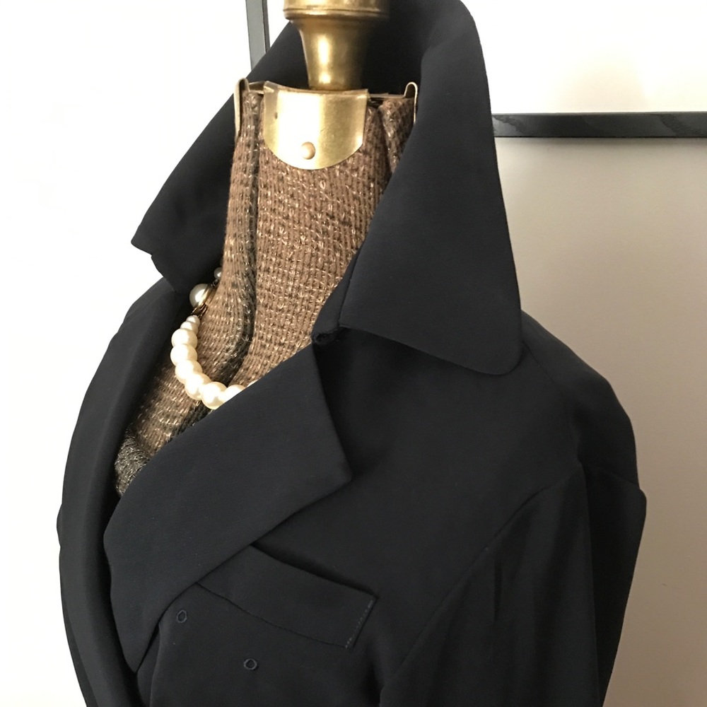 Navy Suit Dress