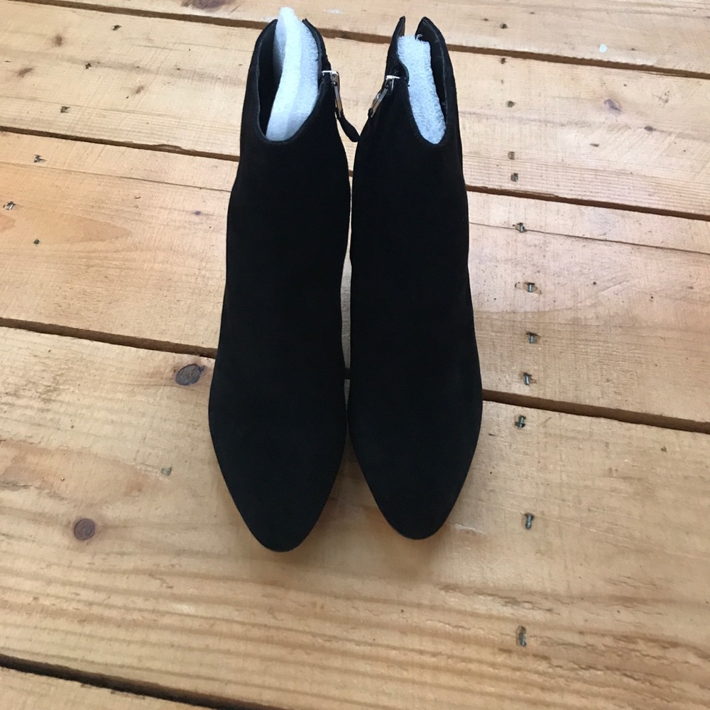 Sam Edelman Wedge Suede Booties