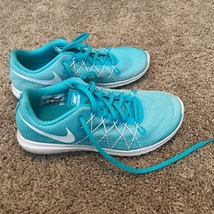 Nike Sneakers Sz 8 Light Blue. Worn once.