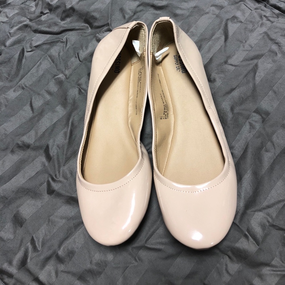 Nude Mossimo Flats
