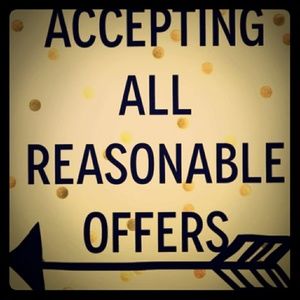 📣Accepting Reasonable Offers📣