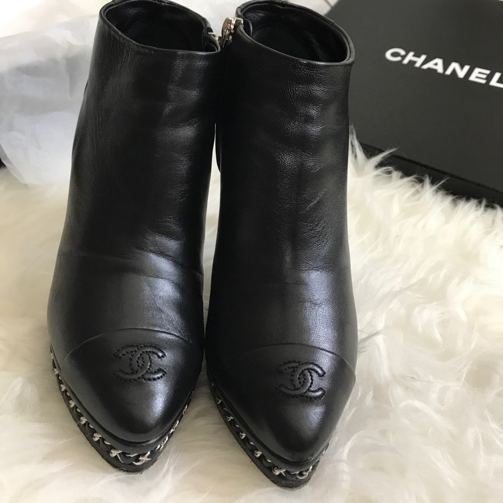 Authentic Chanel boots