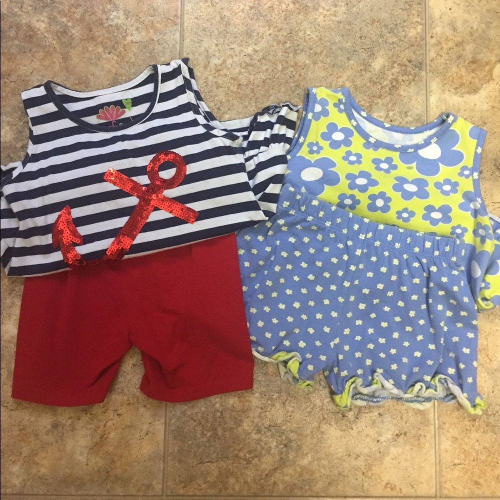 Toddler Girl shirt/short sets