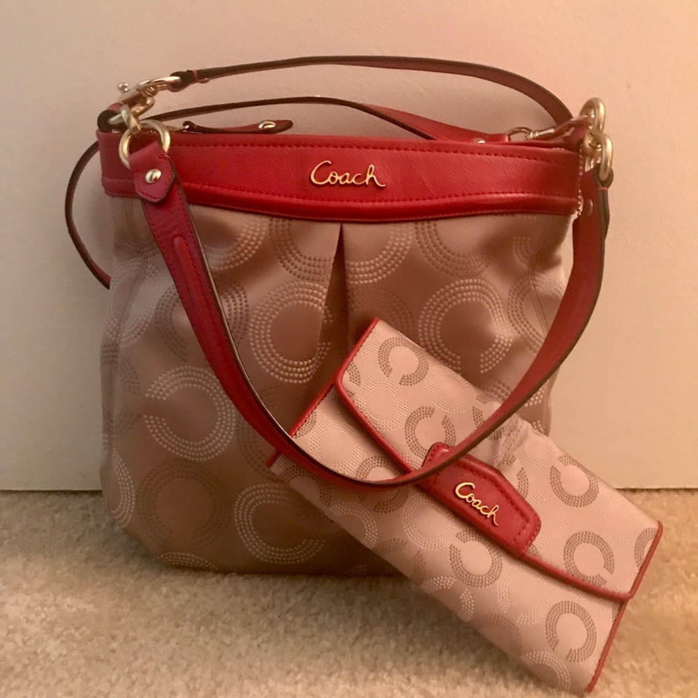 Coach crossbody bag with wallet