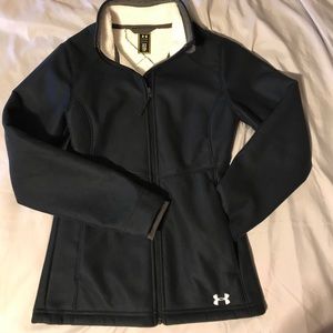 Thick Under Armour Black Jacket Sz XS