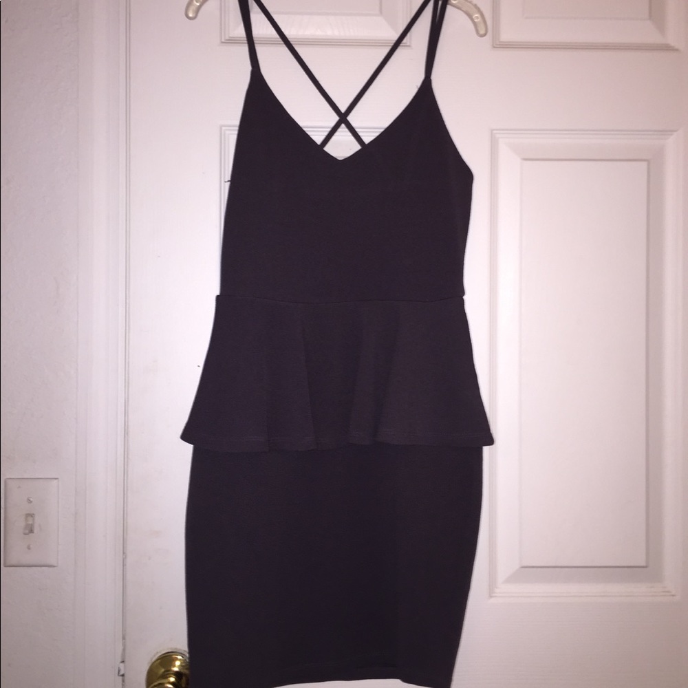 Peplum dress