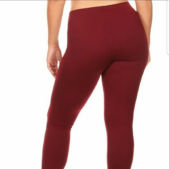 ❤Plus Size Soft Leggings - Picture 2 of 3