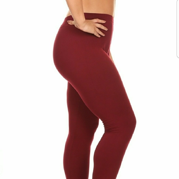 ❤Plus Size Soft Leggings - Picture 3 of 3