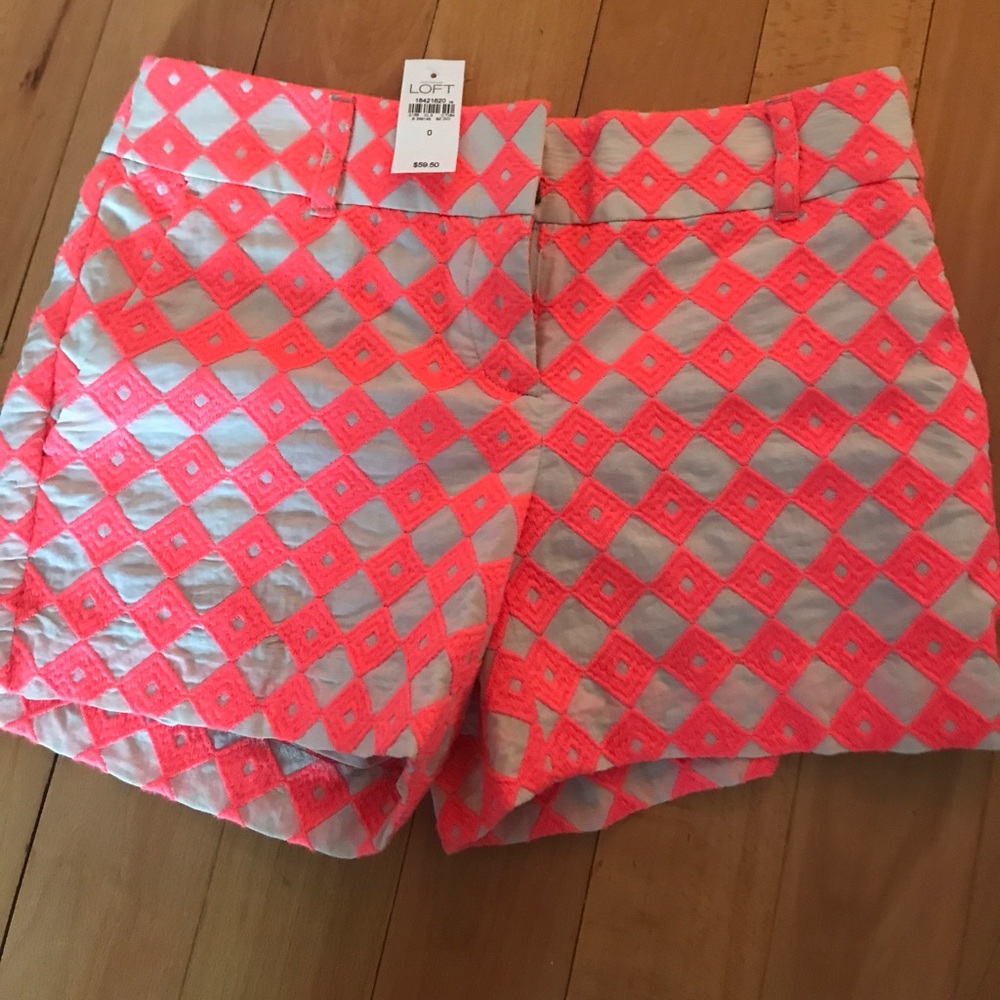 Loft Riviera Short, size 0 (4" inseam)