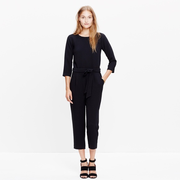 black jumpsuit madewell