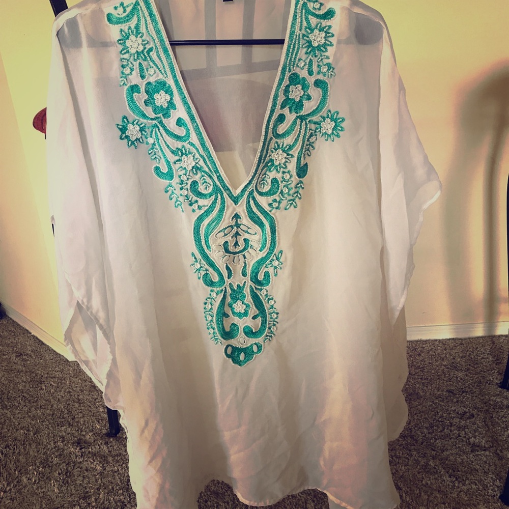 Swimsuit cover up dress