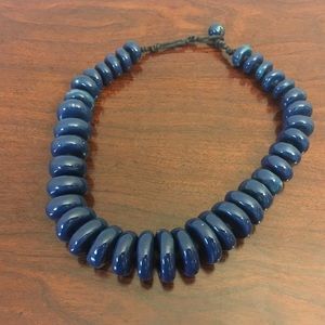 Bead statement necklace