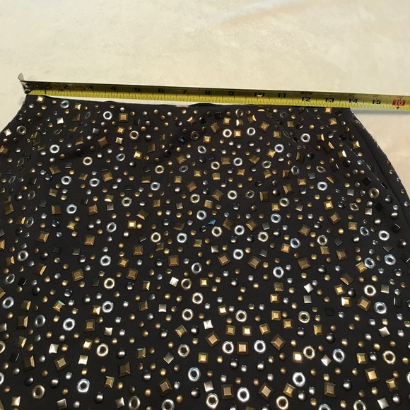 Bailey 44 All Over Studded Neurosis mini skirt - Picture 4 of 6