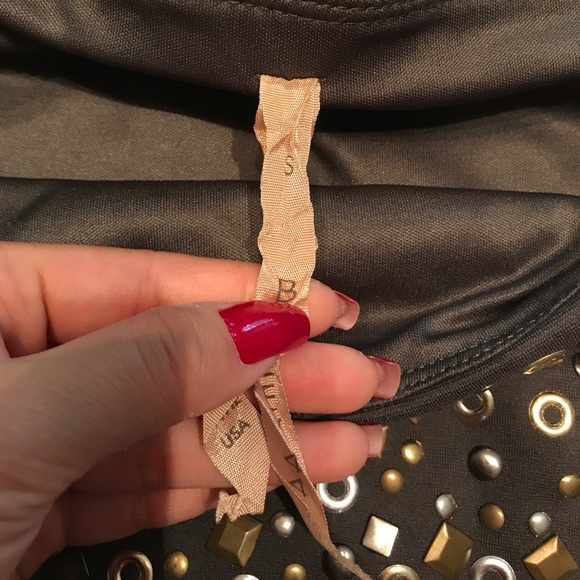 Bailey 44 All Over Studded Neurosis mini skirt - Picture 6 of 6