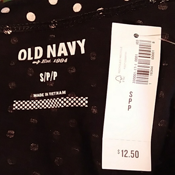 ♥ NEW Old Navy Henley polka dot top shirt 2/$25 ♥ - Picture 7 of 8