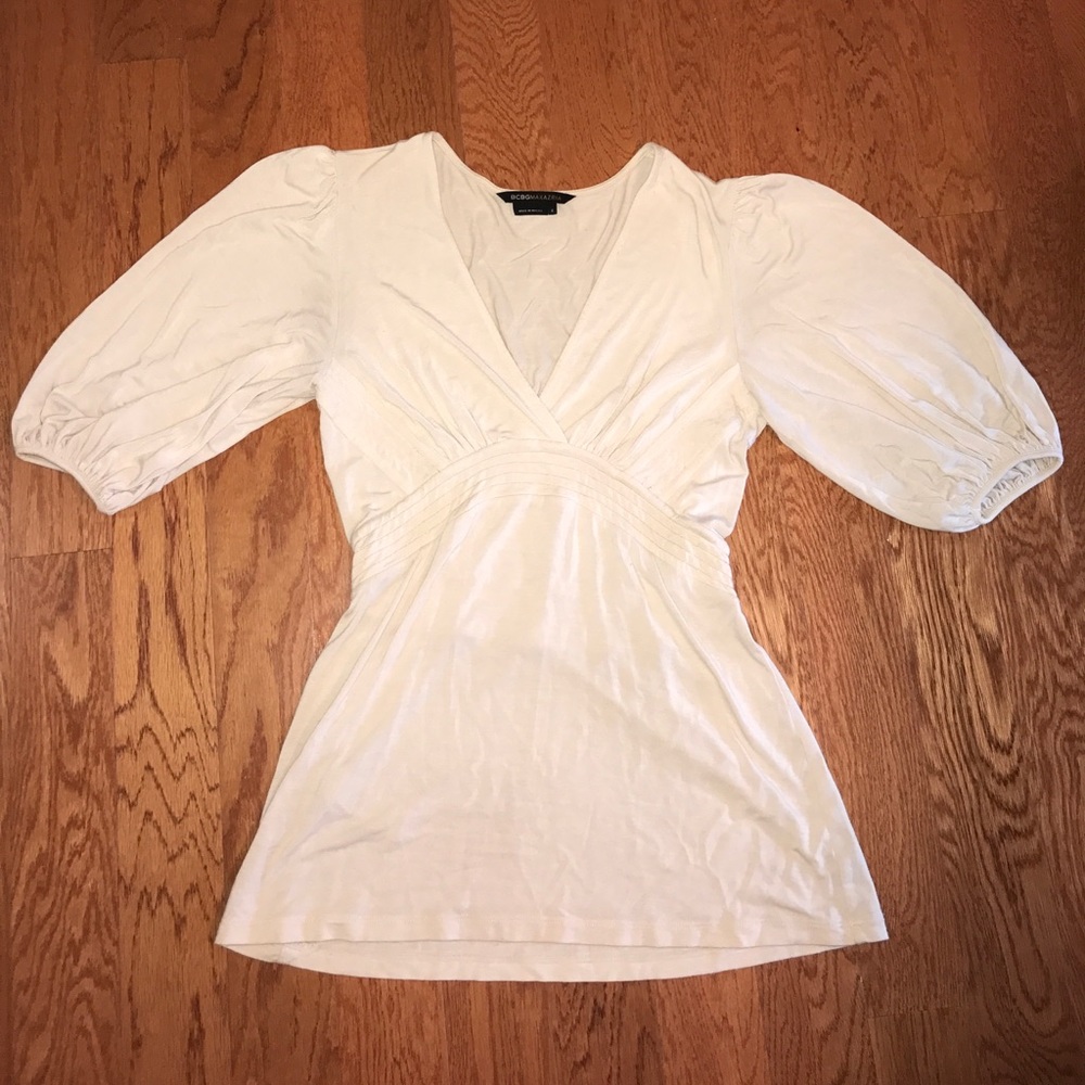 BCBGMaxAzria V-Neck Shirt