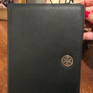Tory Burch "Robinson" Black iPad Mini Case