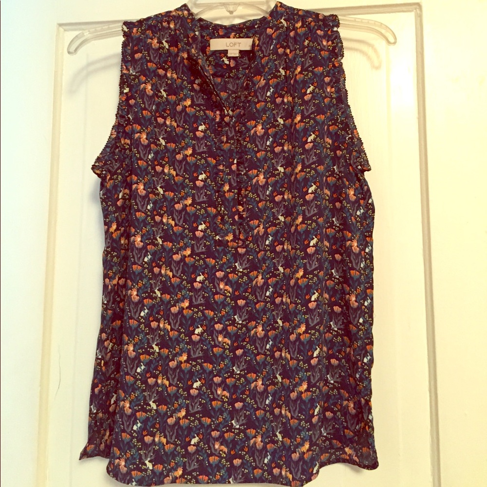 LOFT Sleeveless Blouse