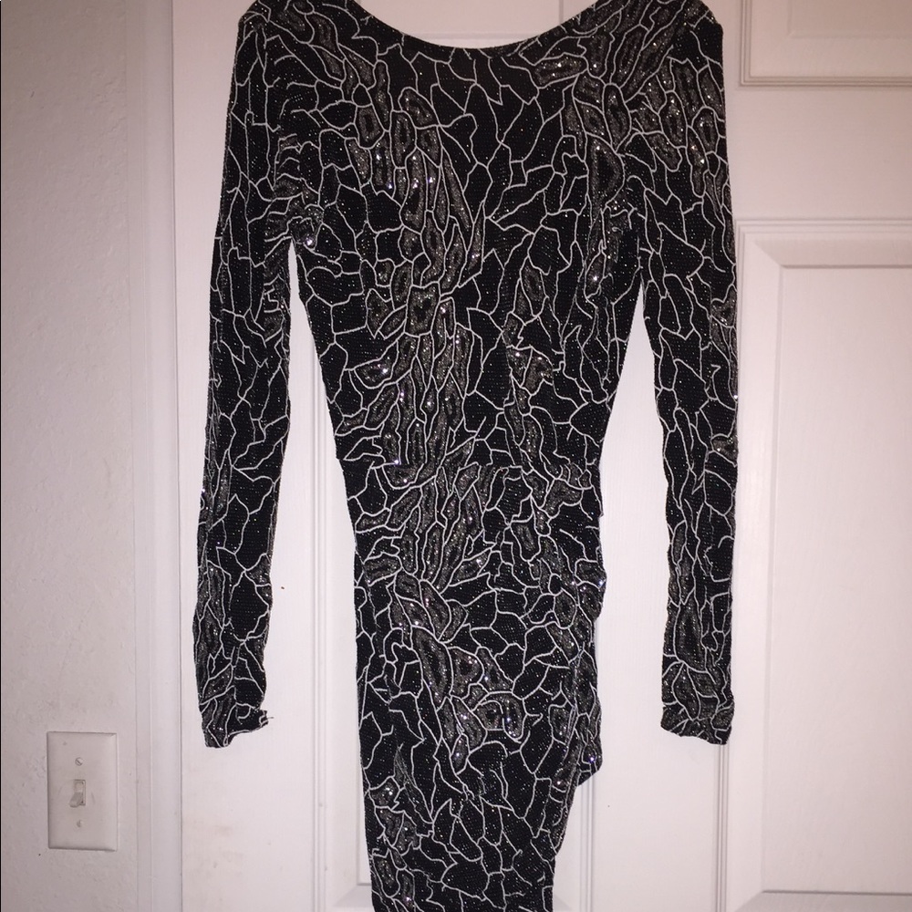 Glitter stretch dress