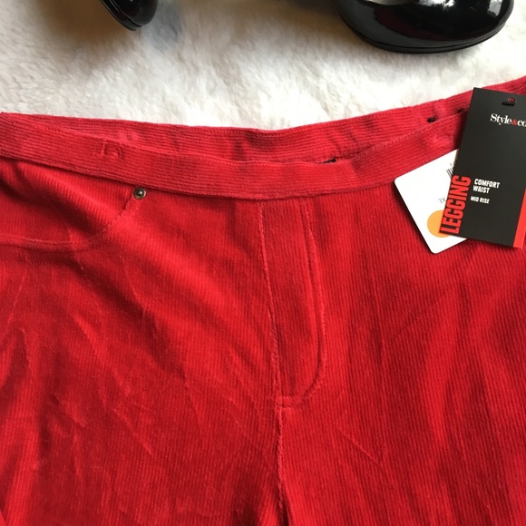 NWT STYLE & CO. FUN LEGGINGS SIZE XL - Picture 6 of 7