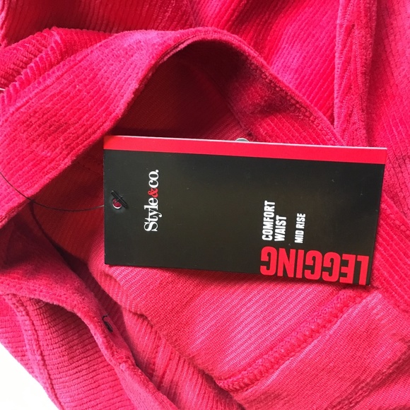 NWT STYLE & CO. FUN LEGGINGS SIZE XL - Picture 4 of 7