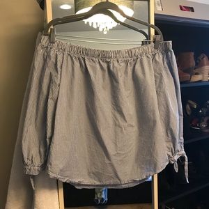 Off the shoulder top