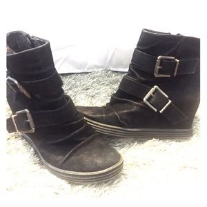 BlowFish Hidden Wedge Bootie