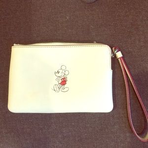 Coach wrist purse