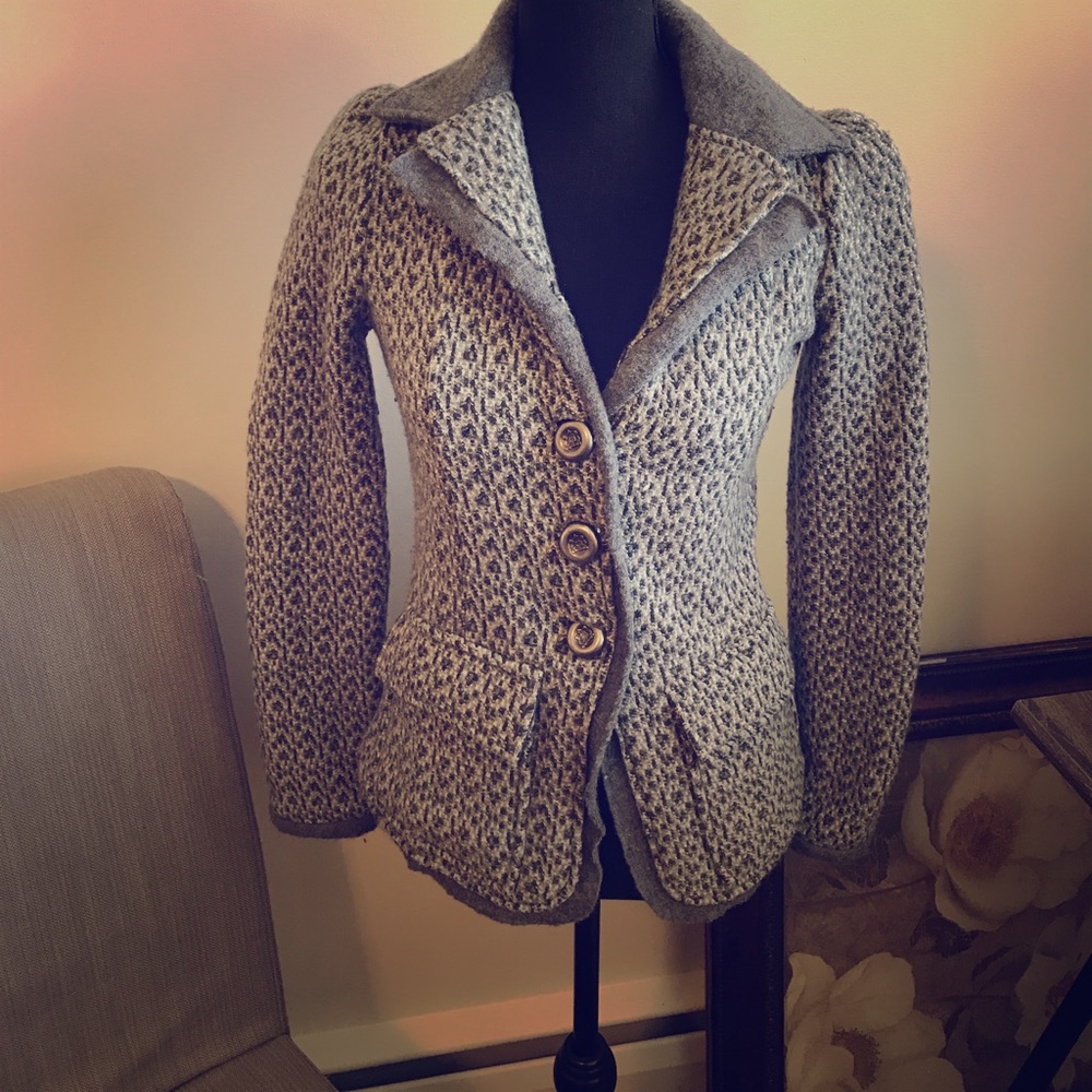 Zara Wool Blazer Size S