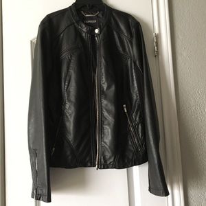 Express leather jacket