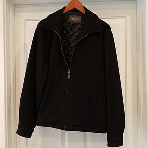 Men's black wool jacket