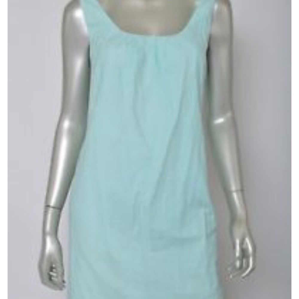 Jcrew Mint GREEN cotton Casual Sleeveless Dress