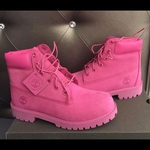 Pink timberlands