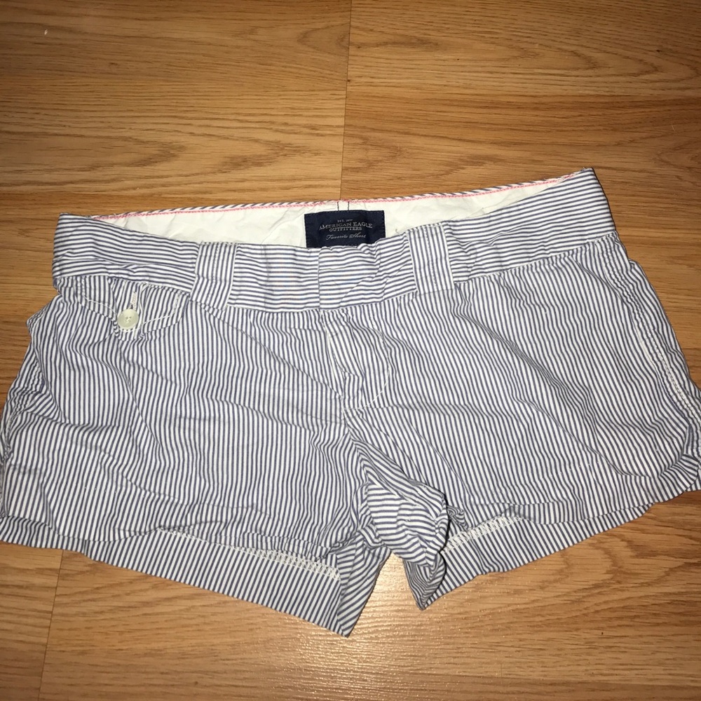 Striped American Eagle Shorts